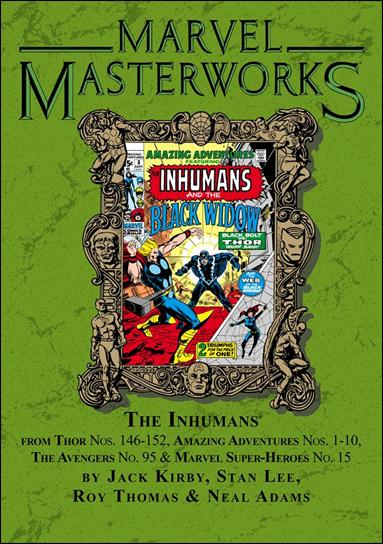Marvel Masterworks: The Inhumans issue 1-B Marble Dust Jacket Vol 125 1/1237