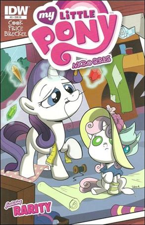 My Little Pony Micro-Series  issue 3-C Sabrina Alberghetti 1:10 Cover