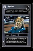 Star Wars: Theed Palace Limited (Base Set) card 23 Rayno Vaca