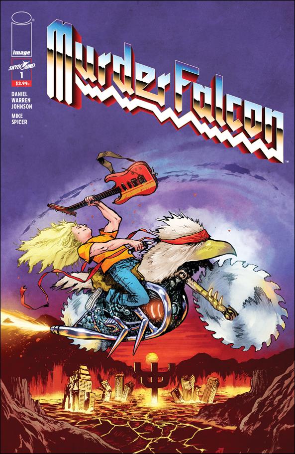 Murder Falcon issue 1-B Heavy Metal Cover