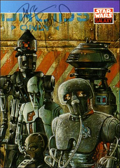 Star Wars Galaxy: Series 1 (Autograph Subset) card 91 Dave Dorman