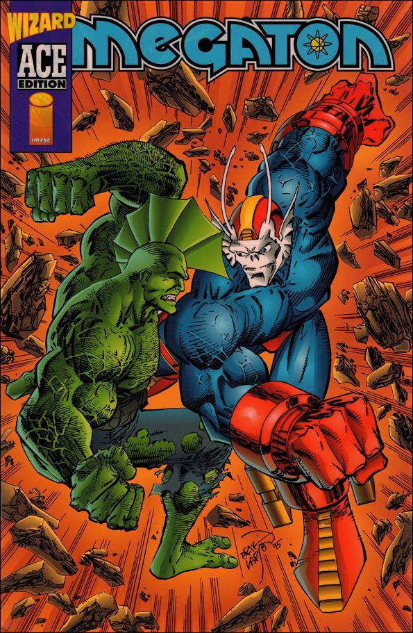 Megaton issue 3-B Wizard Ace Edition #2 with Acetate Cover