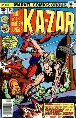 Ka-Zar (1974) Cover Image 2