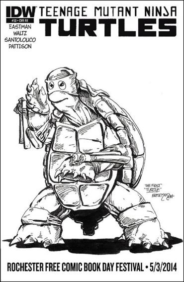 Teenage Mutant Ninja Turtles (2011) issue 33-F Kevin Eastman Jetpack Comics Cover 1/250