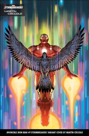 Invincible Iron Man (2022) issue 9-B Martin Coccolo Stormbreakers Cover