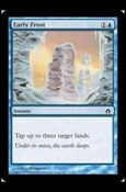 Magic the Gathering: Fifth Dawn (Base Set) card 29 Early Frost