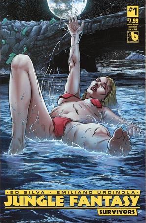 Jungle Fantasy: Survivors issue 1-H Water Nymph Moonlight Cover 1/350