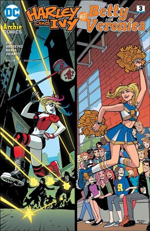 Harley & Ivy Meet Betty & Veronica issue 3 Sandy Jarrell Cover