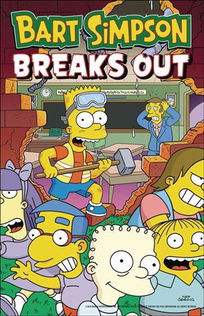 Bart Simpson Breaks Out Cover Image 1
