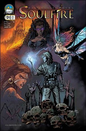 Michael Turner's Soulfire (2011) issue 6 Jason Fabok Cover