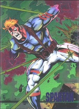 WildStorm: Set 1 (Base Set) card 11 Spartan