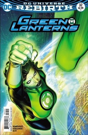 Green Lanterns issue 32-B Brandon Peterson Cover