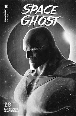 Space Ghost (2024) issue 10-N Björn Barends B&W 1:5 Cardstock Cover