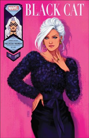 Black Cat (2021) issue 4-C Jen Bartel Women's History Month Cover