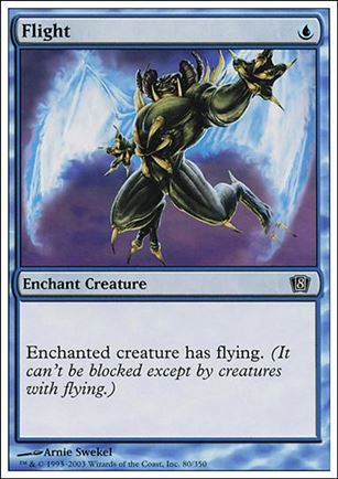 Magic the Gathering: 8th Edition (Base Set) card 80 Flight