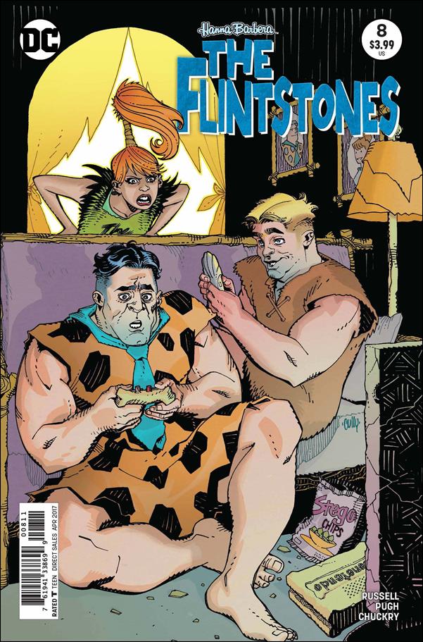 Flintstones (2016)  issue 8 Cully Hamner Cover