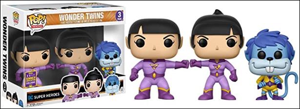 Pop! Heroes Multi-Packs figure nn8 Wonder Twins 3-Pack