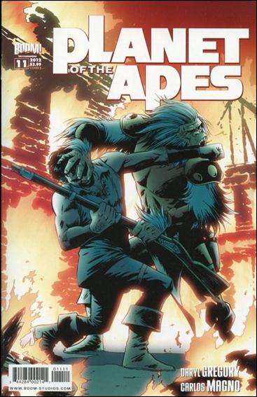 Planet of the Apes (2011) issue 11-B Damian Couceiro Cover