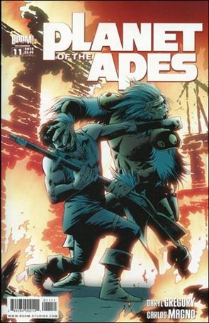 Planet of the Apes (2011) issue 11-B Damian Couceiro Cover