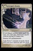 Magic the Gathering: Future Sight (Base Set) card 29 Patrician's Scorn