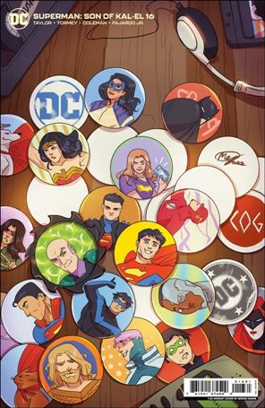 Superman: Son of Kal-El issue 16-C Megan Huang 1:25 '90s Bedroom Cardstock Cover
