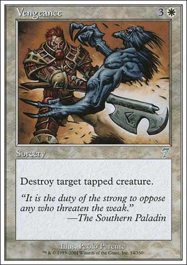 Magic the Gathering: 7th Edition (Base Set) card 54 Vengeance