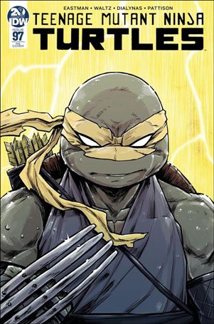 Teenage Mutant Ninja Turtles (2011) issue 97-E M. Dialynas Conquest Comics Yellow Cover 1/750