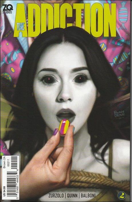 Addiction: The Death of Your Life issue 2 Ryan Brown Cover