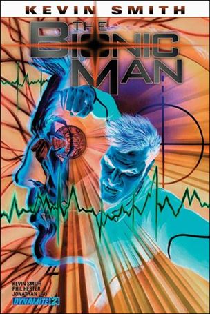 Bionic Man issue 2-D Alex Ross Negative Cover