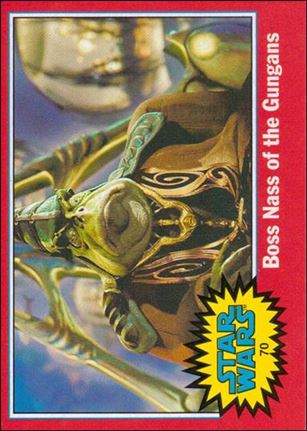 Star Wars Heritage  (Base Set) card 70 Boss Nass of the Gungans