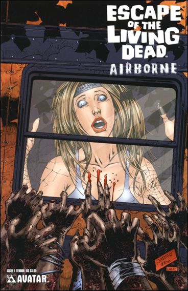 Escape of the Living Dead: Airborne issue 1-C Terror Cover