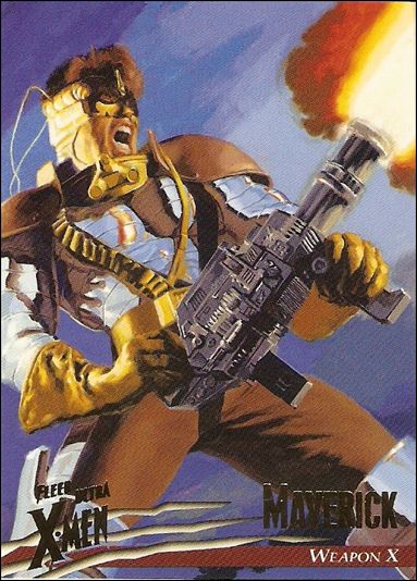 1996 Fleer Ultra X-Men: Wolverine (Base Set) card 3 Maverick