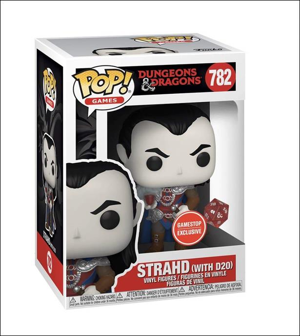 POP! Games figure 782 Strahd (with D20)