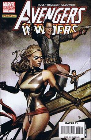 Avengers/Invaders issue 3-B Adi Granov 1:25 Cover