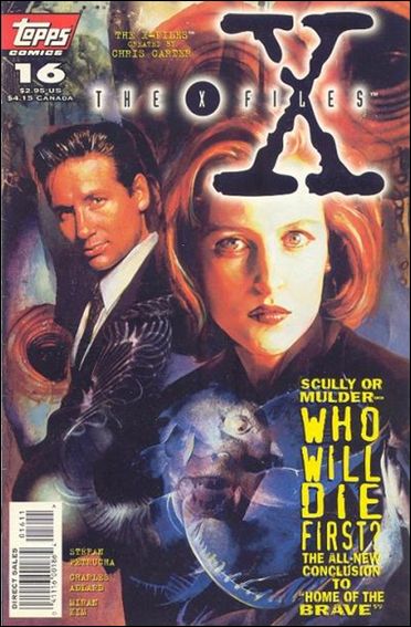 X-Files (1995) issue 16 Standard Cover