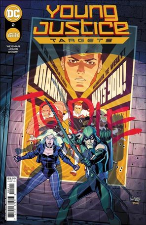 Young Justice: Targets issue 2 Chris Jones Cover
