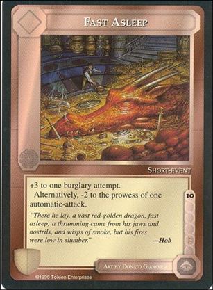 Middle-Earth: The Dragons (Base Set) card 47 Fast Asleep