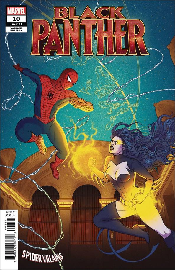 Black Panther (2018) issue 10-B Jen Bartel "Spider-Villains" Cover