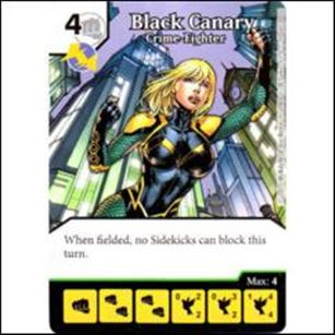 DC Comics Dice Masters Justice League  card 39 Black Canary - Crime-Fighter