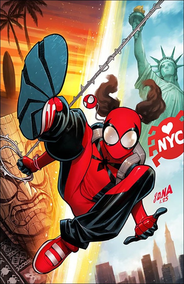 Spider-Girl (2025) issue 1-J David Nakayama Virgin 1:25 Cover (Second Printing)