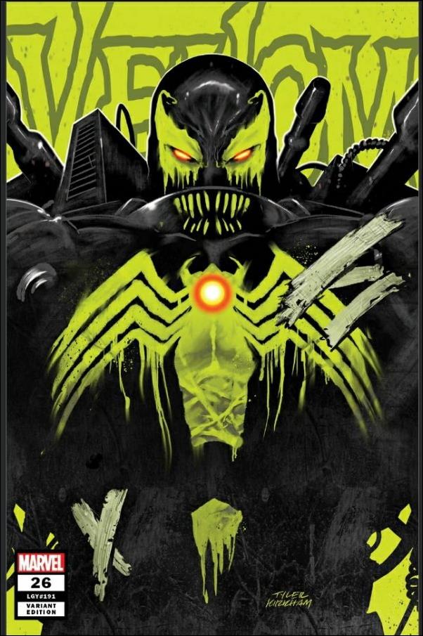 Venom (2018) issue 26-JC Tyler Kirkham Unknown Comics/Street Level Cover