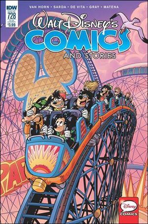 Walt Disney's Comics and Stories (2009) issue 728-B Silvio Camboni Subscription Cover
