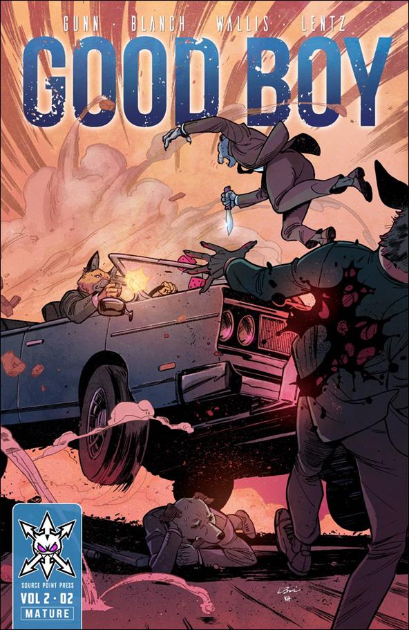 Good Boy Vol 2 issue 2-B Danica Brine Cover