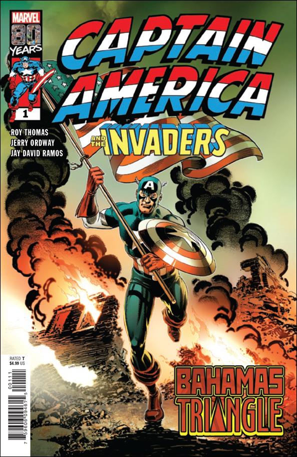 Captain America & The Invaders: Bahamas Triangle issue 1 Jerry Ordway Cover