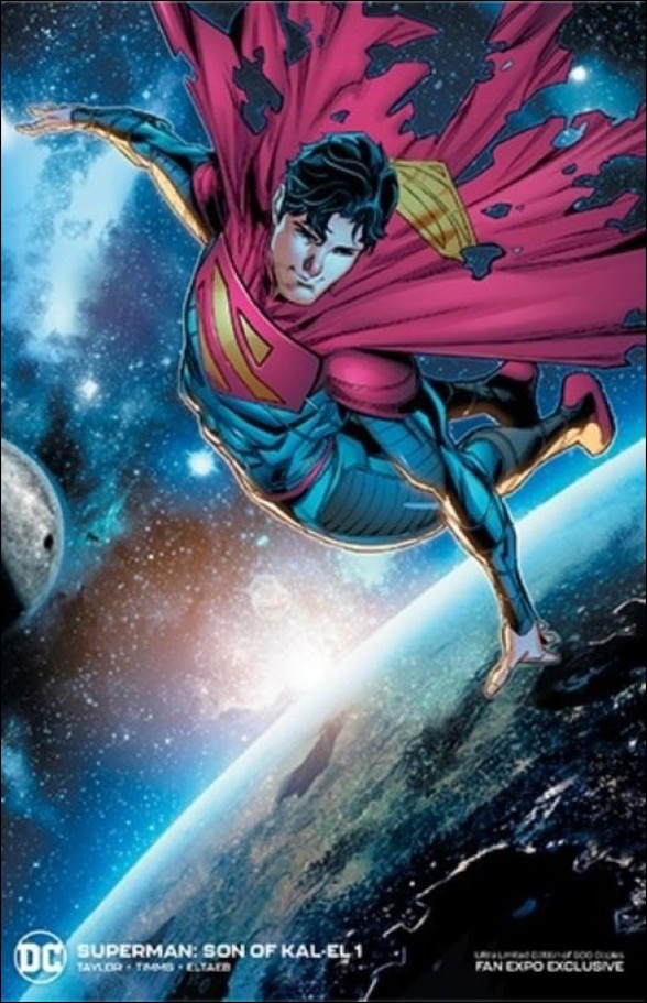 Superman: Son of Kal-El issue 1-N John Timms Fan Expo Foil Cover 1/500 (2nd Ptg)