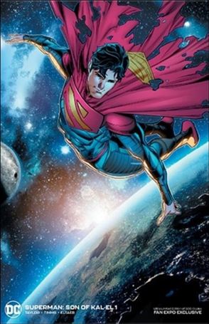Superman: Son of Kal-El issue 1-N John Timms Fan Expo Foil Cover 1/500 (2nd Ptg)