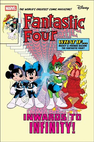 Fantastic Four (2022) issue 33-D Giulia Lomurno Disney What If? Homage Cover