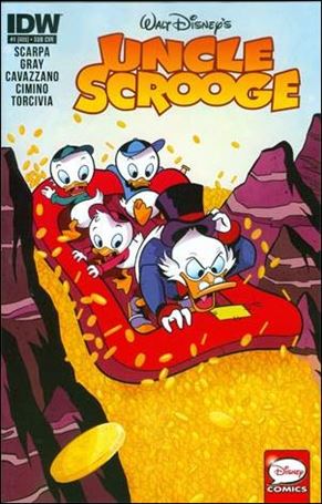 Uncle Scrooge (2015) issue 1-B Derek Charm Subscription Cover