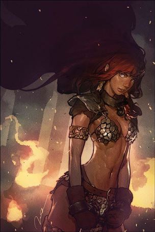 Red Sonja: Birth of the She-Devil issue 1-Q Gerald Parel Kirby's Comic Art Virgin Cover 1/500