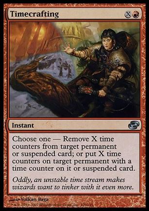 Magic the Gathering: Planar Chaos (Base Set) card 109 Timecrafting